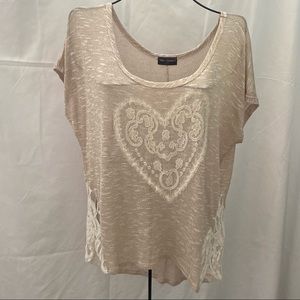 Free Kisses Top Size Junior Plus 1X